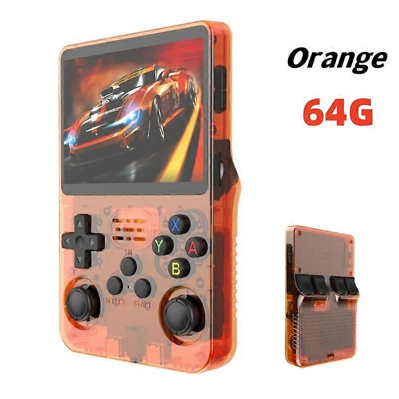 ARKOS R36S Retro Handheld Videospielkonsole Linux System 3,5 Zoll IPS Monitor R35s Pro Tragbarer Pocke