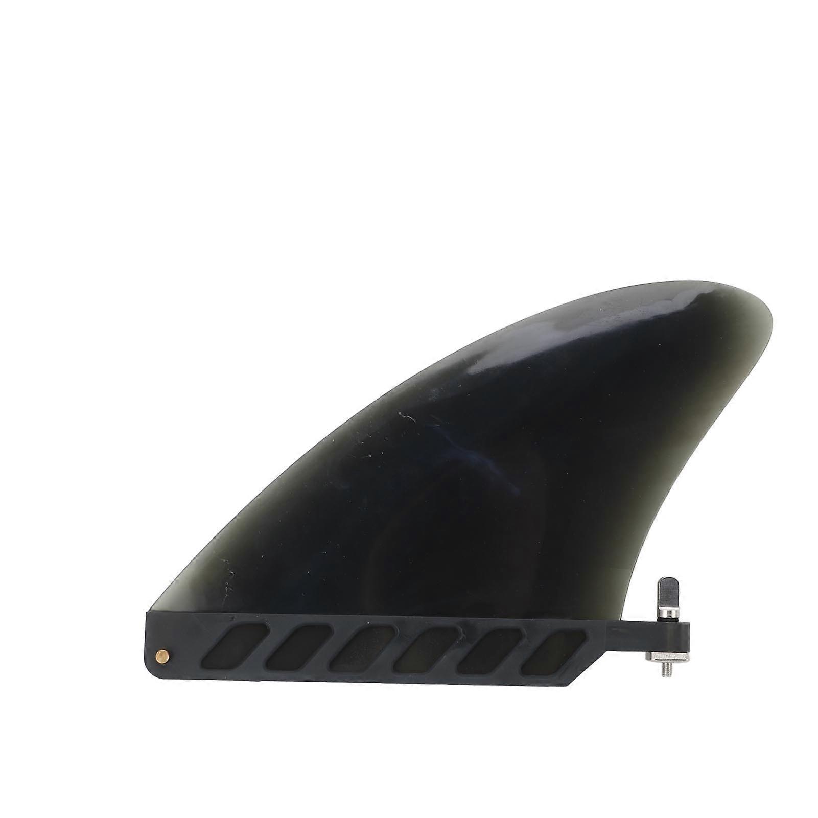 4.6in Surfboard TPU Lightweight Enhanced Control Stylish Look Paddle Board Replacement Fin for Longboard