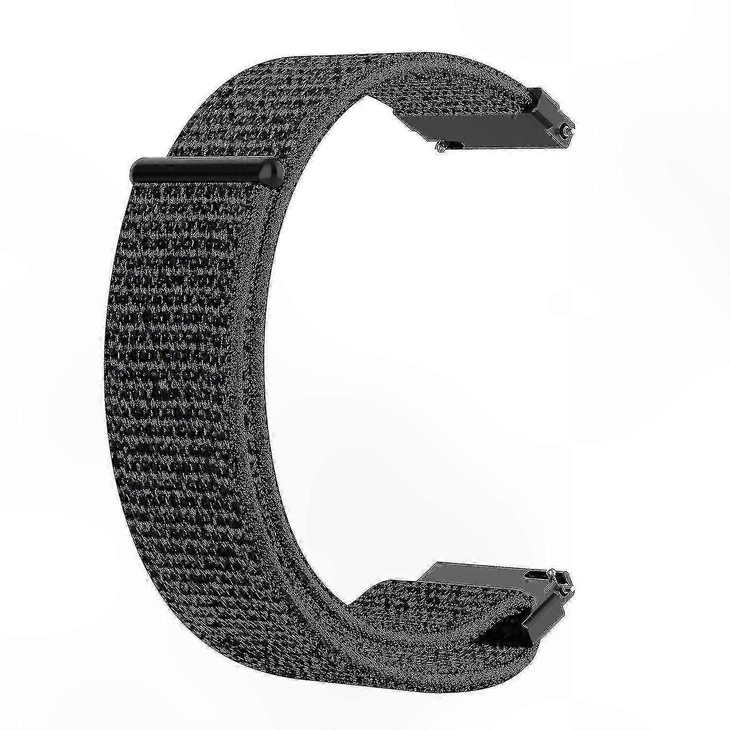 18mm Nylon Watch Strap for Fitness Trackers - Adjustable Wrist Band Compatible with Multiple Models