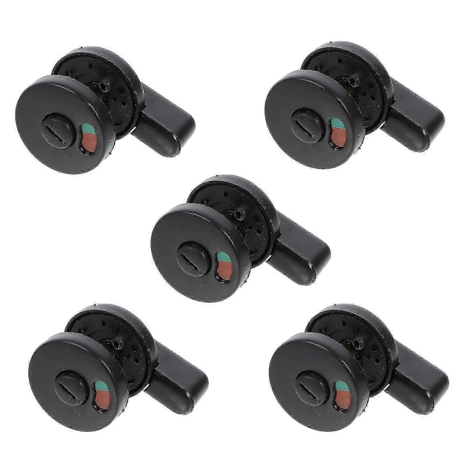 5 stuks openbare toilet indicator slot privacy indicator deurslot toilet deurslot