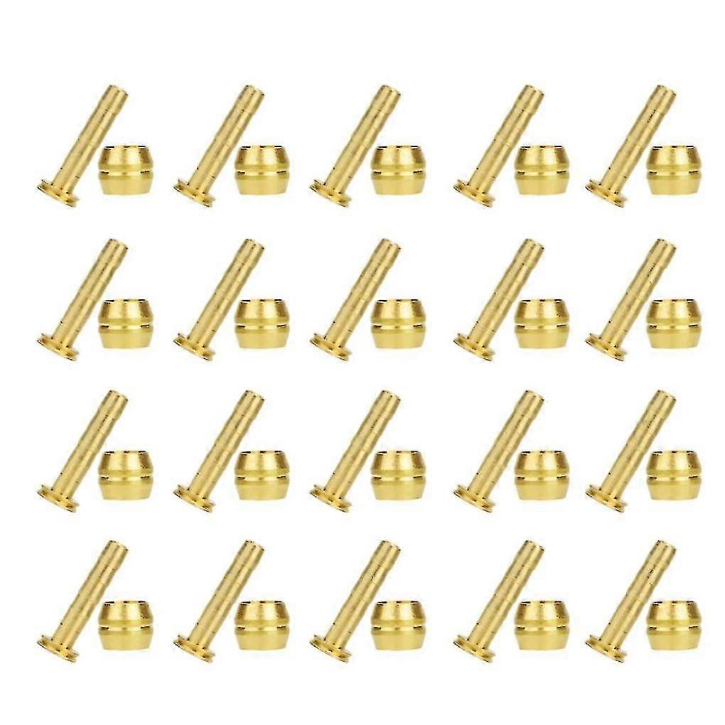 20pcs Bicycle Brake Olive Brass Connecting Insert Kit For Bh59 Hydr...