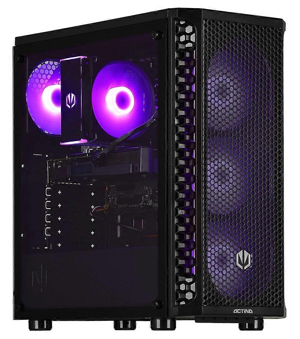 Actina 5901443404835 PC AMD Ryzen™ 7 8700F 32 GB DDR5-SDRAM 1 TB SSD Nvidia GeForce RTX 4070 Super Midi Tower Sort