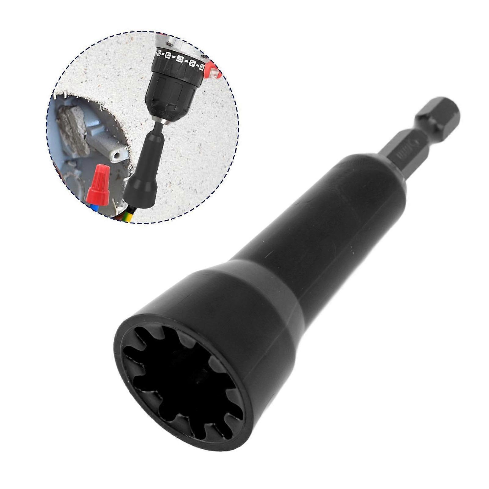 Wire Twisting Tool for Drill 1/4in Chuck Black 26g Lightweight