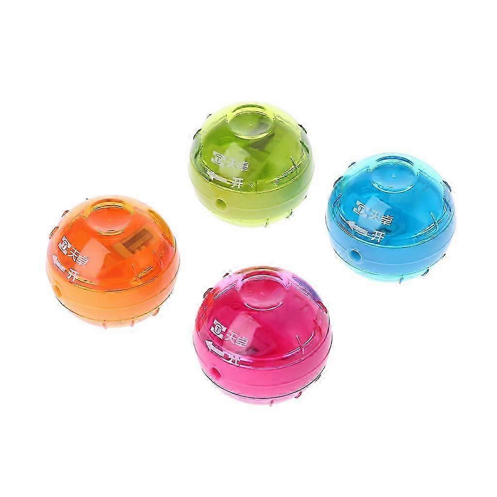 Colored Manual Pencil Sharpener, Small 2-Hole Design for School Students Stationery Ref: 2716