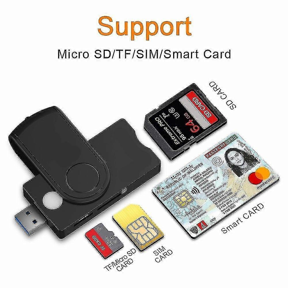 Usb card reader 4 card reader