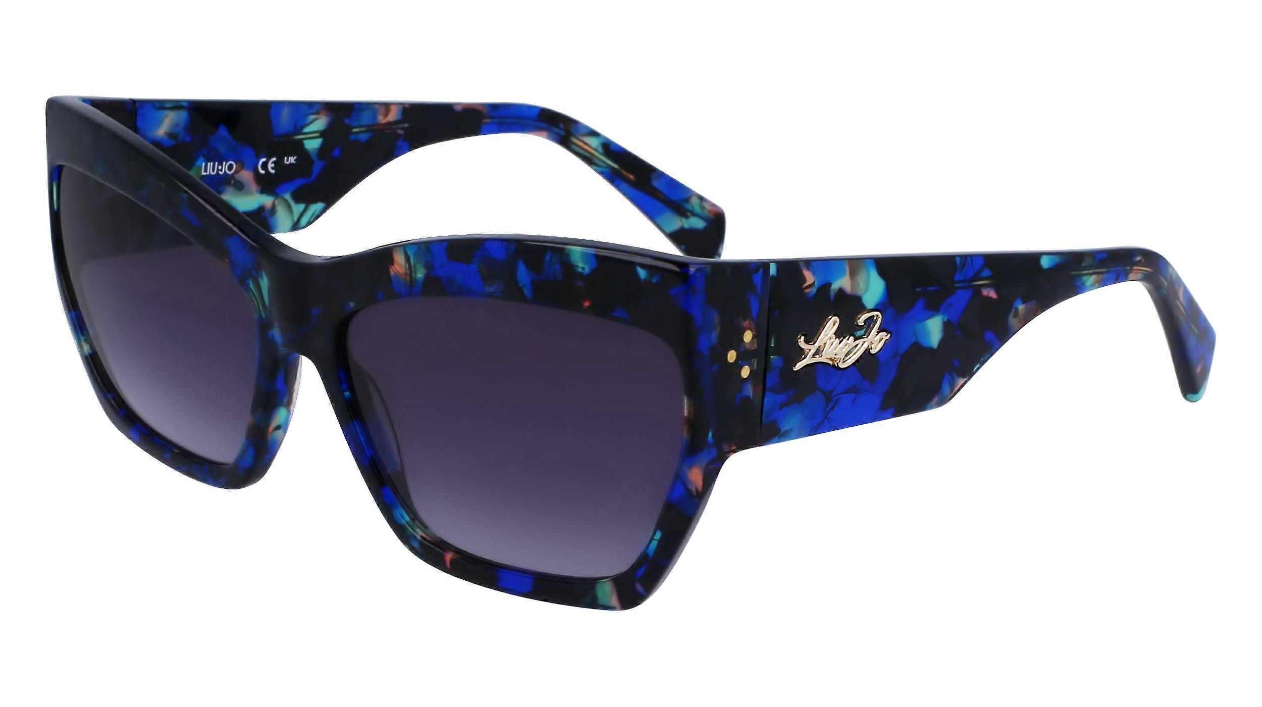 Sunglasses LIU JO LJ785S 424 BLUE AZURE TORTOISE 61/16/135 FEMALE