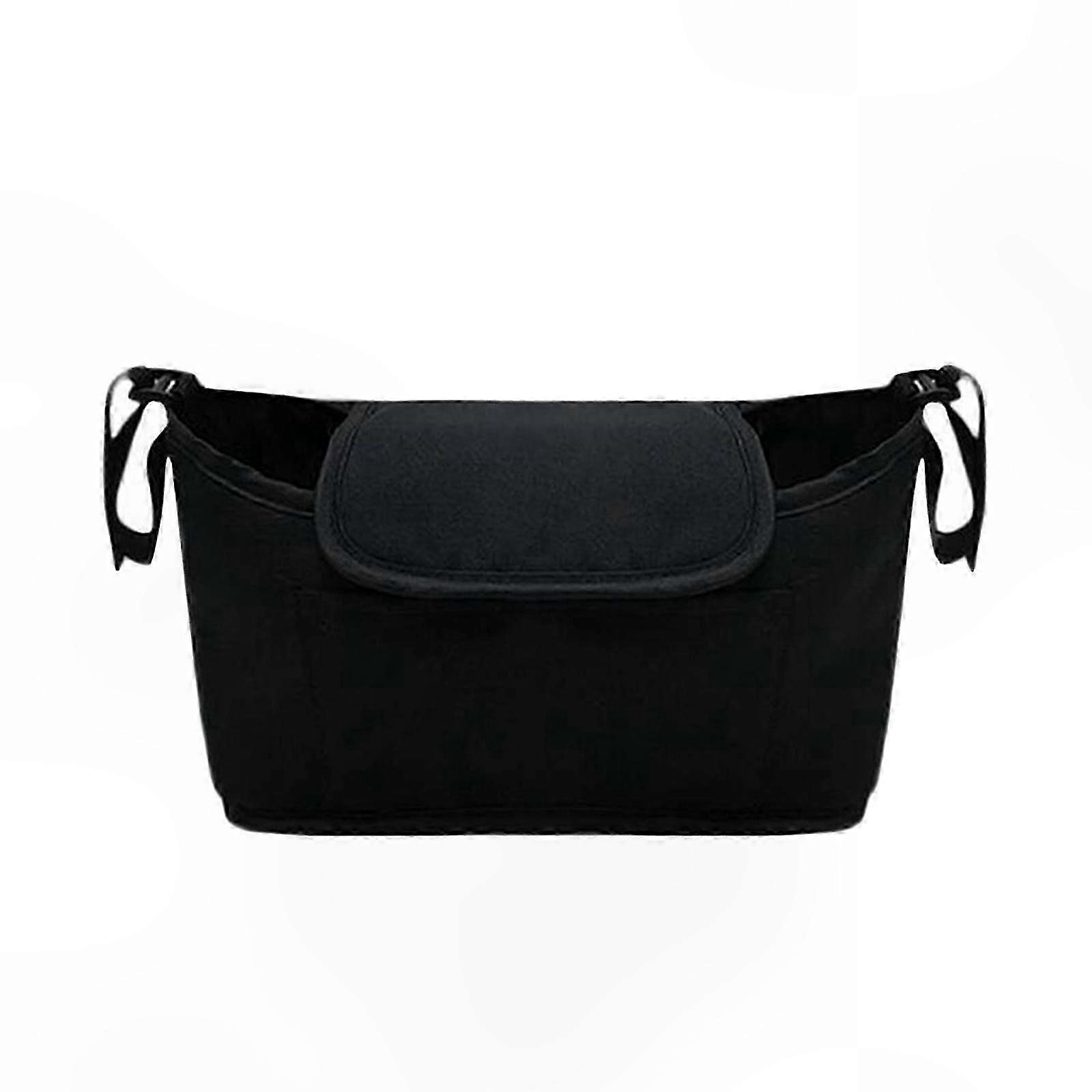 Gray Universal Stroller Organizer Bag for Baby Prams