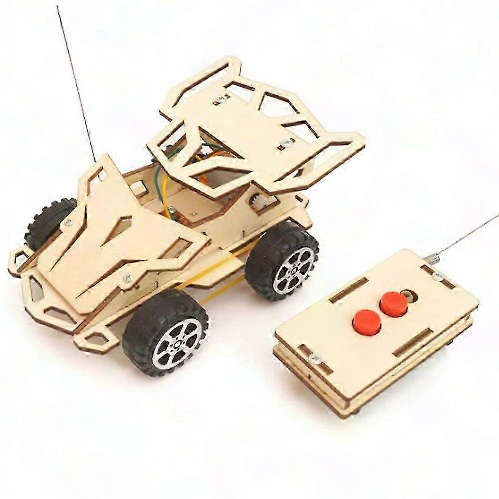 STEM DIY 4WD Wireless Remote Control Car Kit for Science Projects & Educational Experiments