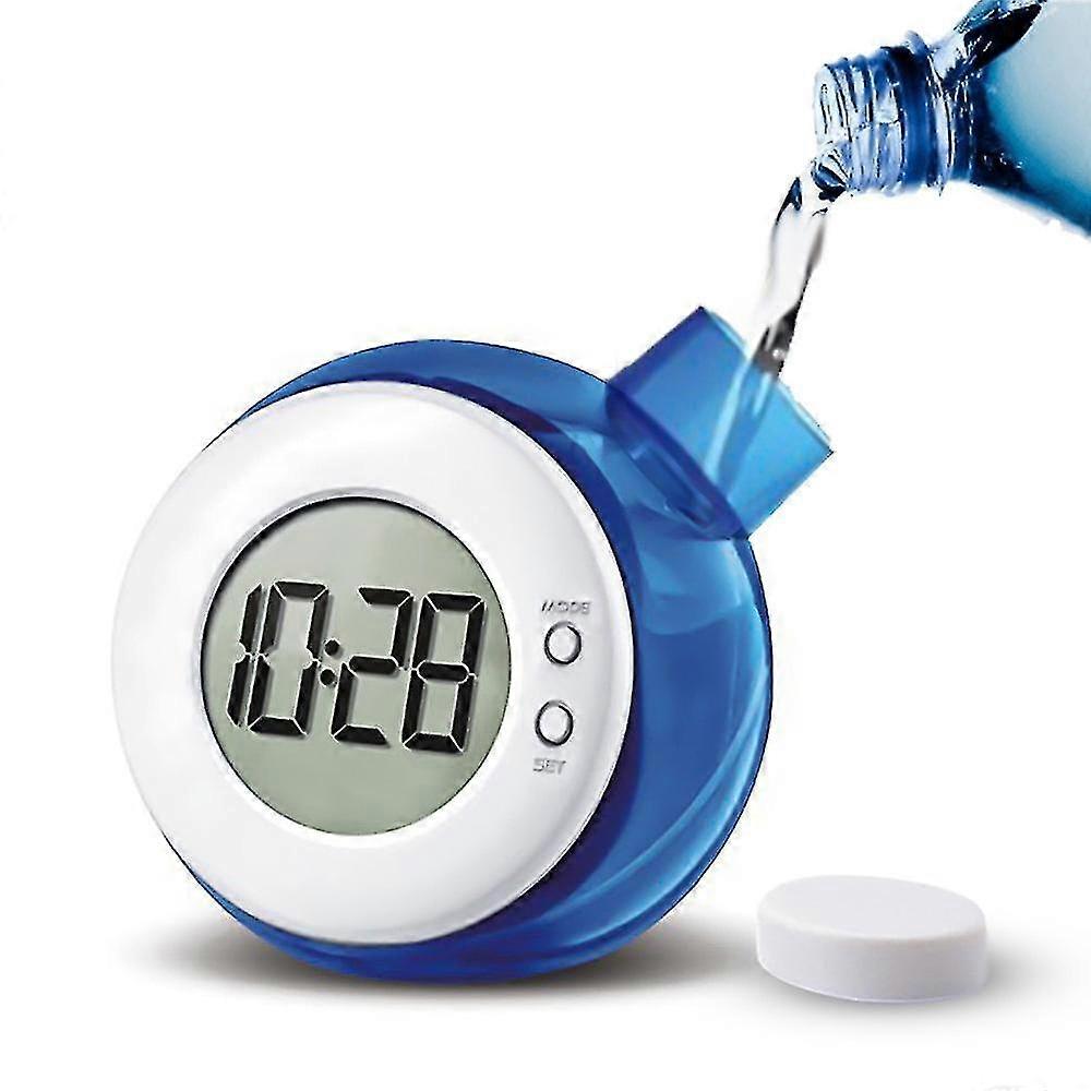 Electronic Table Clock with Calendar Water Powered for Children Gift