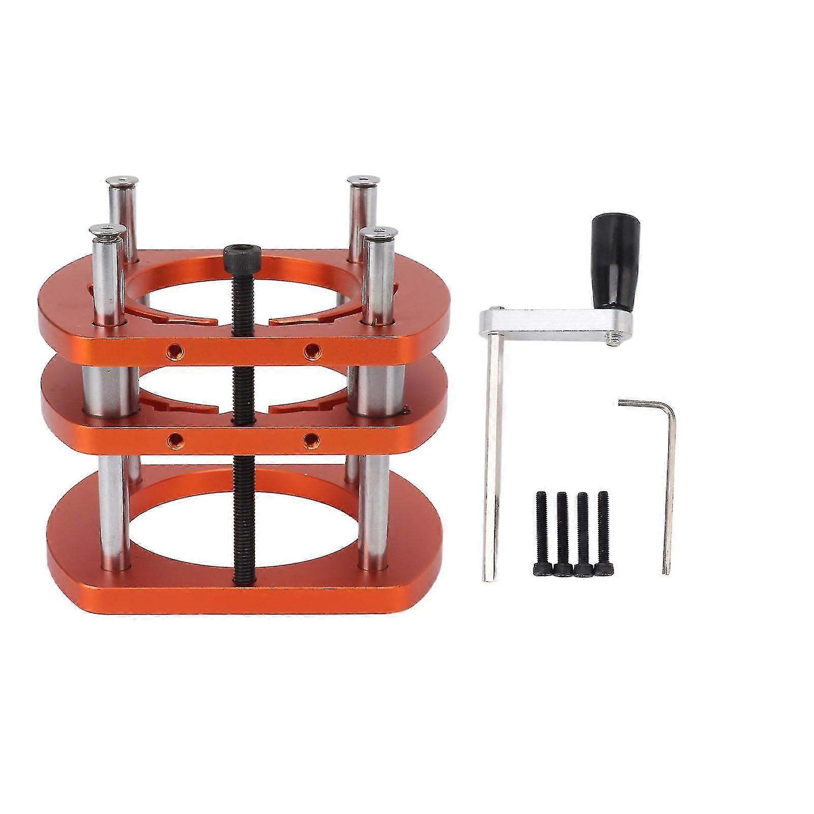 Router Table Saw Insert Plate Lift Base Kit for Small Trimming Machines