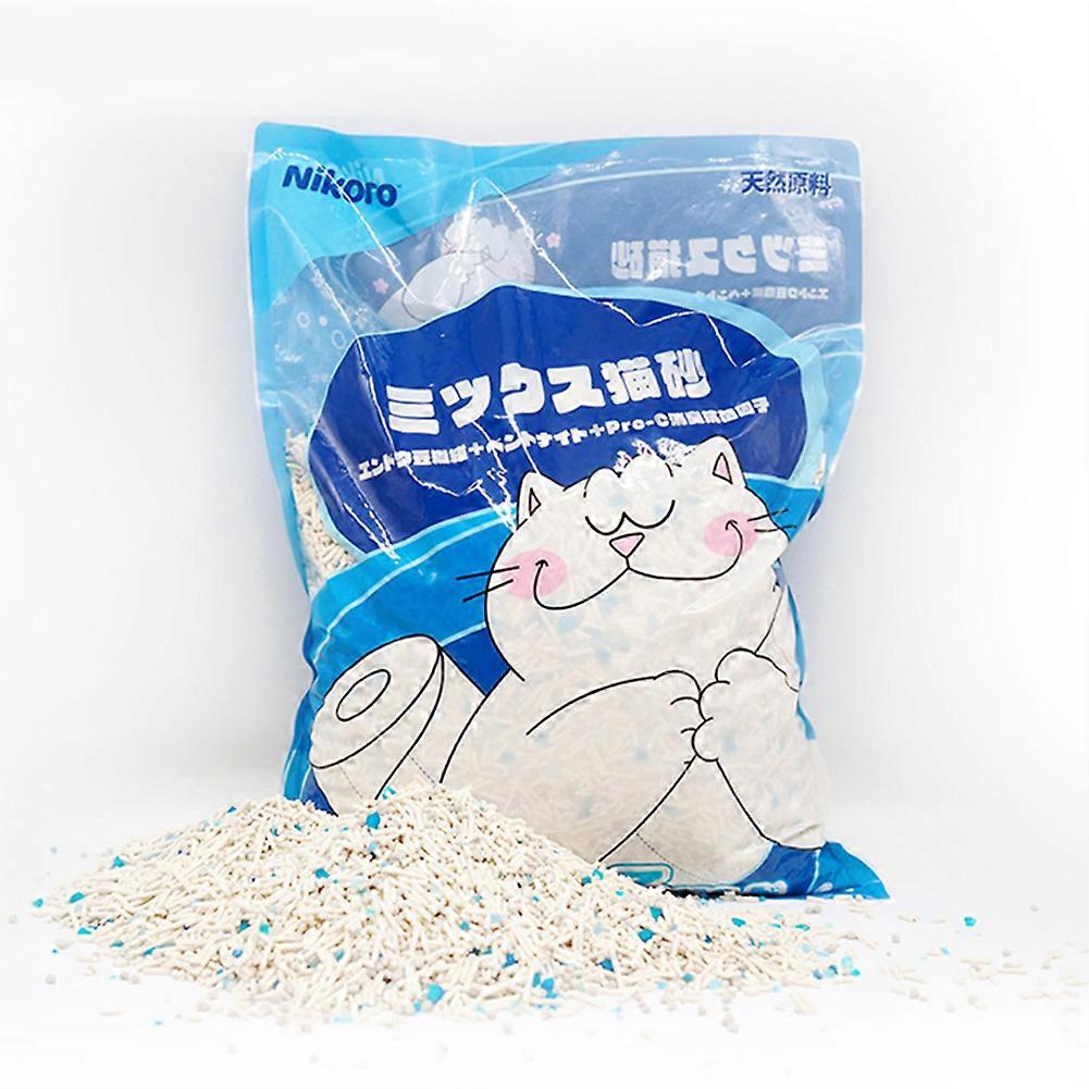 Mixing Tofu Cat Litter Flushable Deodorant Dust-Free Formulas Healthier for Pets Home for Fresh Clean Home Environment