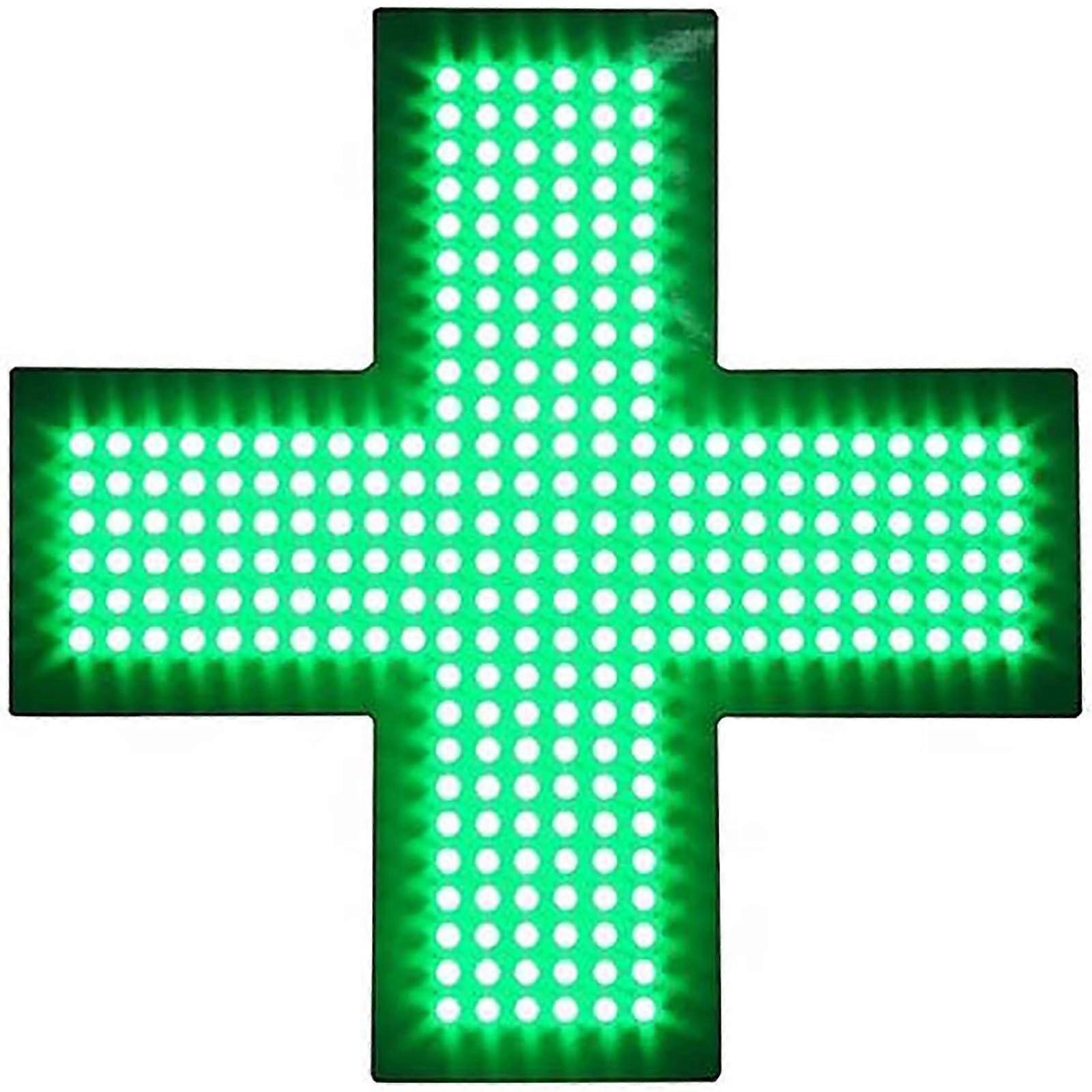Dispensary Cross LED Neon Sign with 3 Work Modes, Durable Portable Design for Clinics and Drugstores