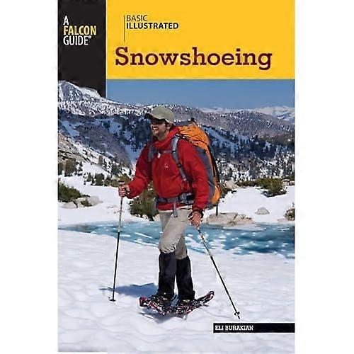 Básicas ilustradas con raquetas de nieve