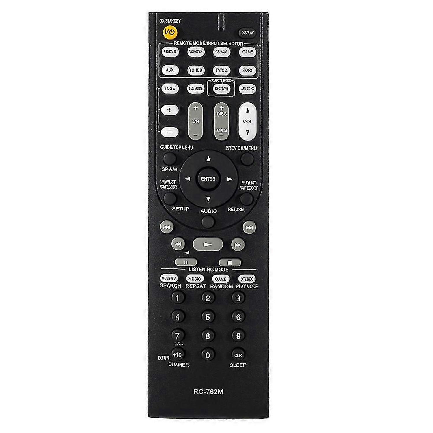 Remote Control Replacement RC-762M for AV Receiver