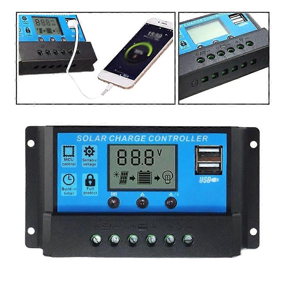 50W 5V/18V Monocrystalline Solar Panel with Dual USB & Controller