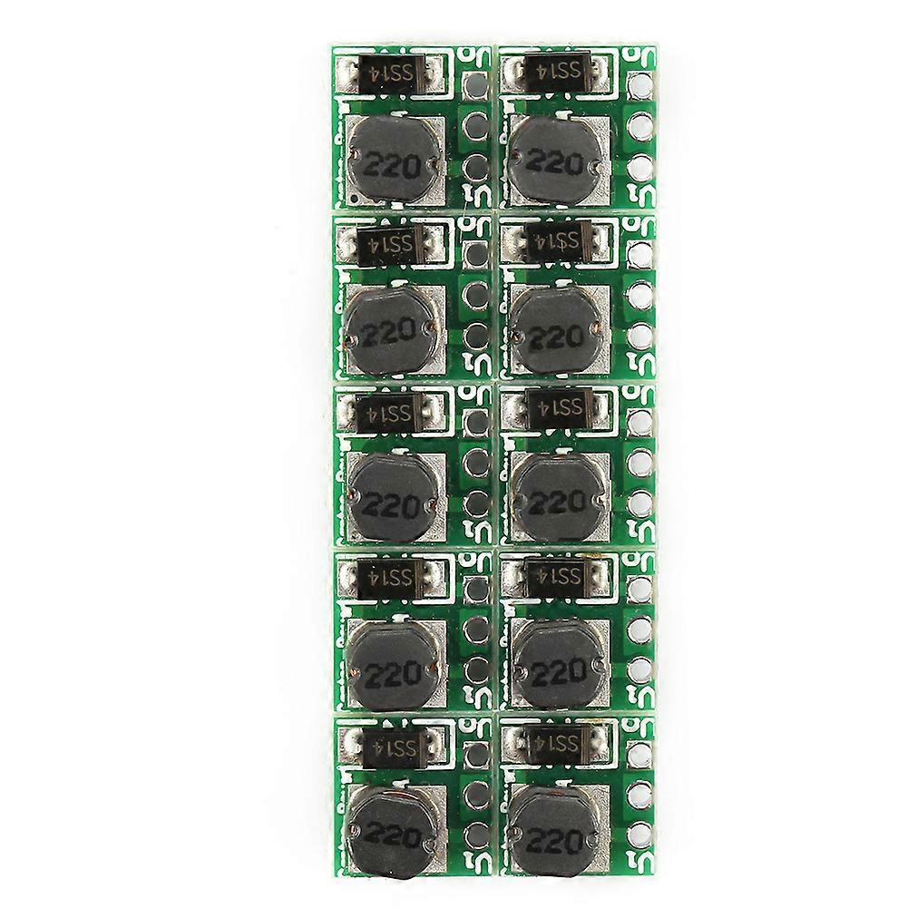 10pcs T64 DC-DC Boost Converter Module 1.5V 1.8V 2.8V 3V 3.3V 3.7V 4.2V to 5V
