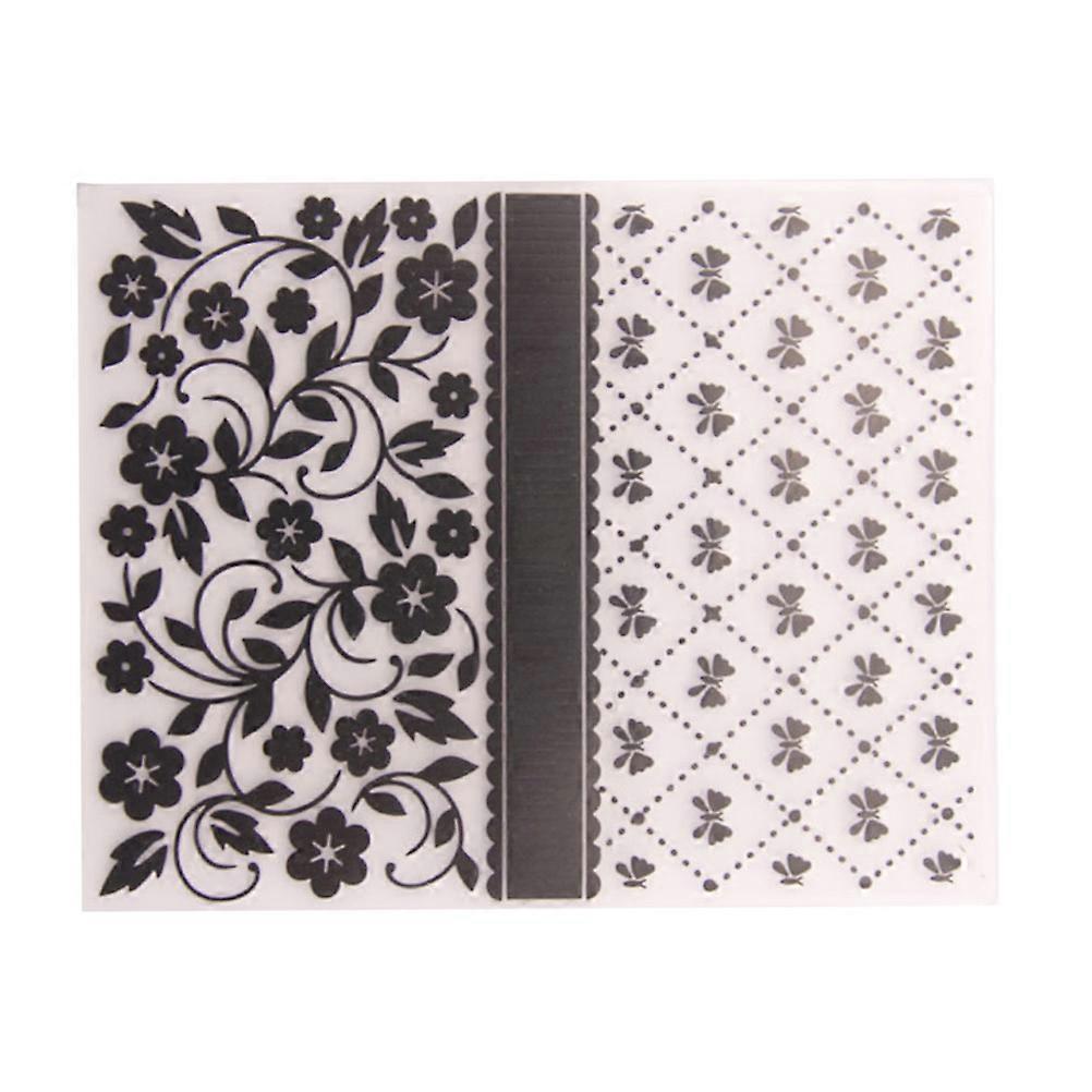 DIY Embossing Templates Plastic Bump Embossing Template Stencil for