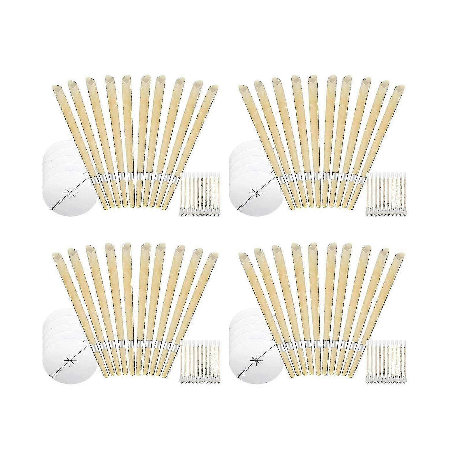 Velas de ouvido naturais de 9 polegadas 40 Pack para ovoscopia