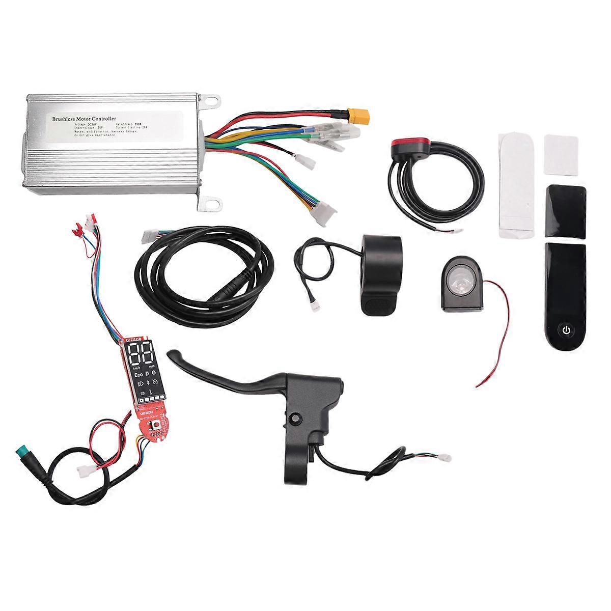 Electric Scooter Controller Board with Bluetooth Meter+Light+Accelerator Kit for M365 Pro Scooter Parts