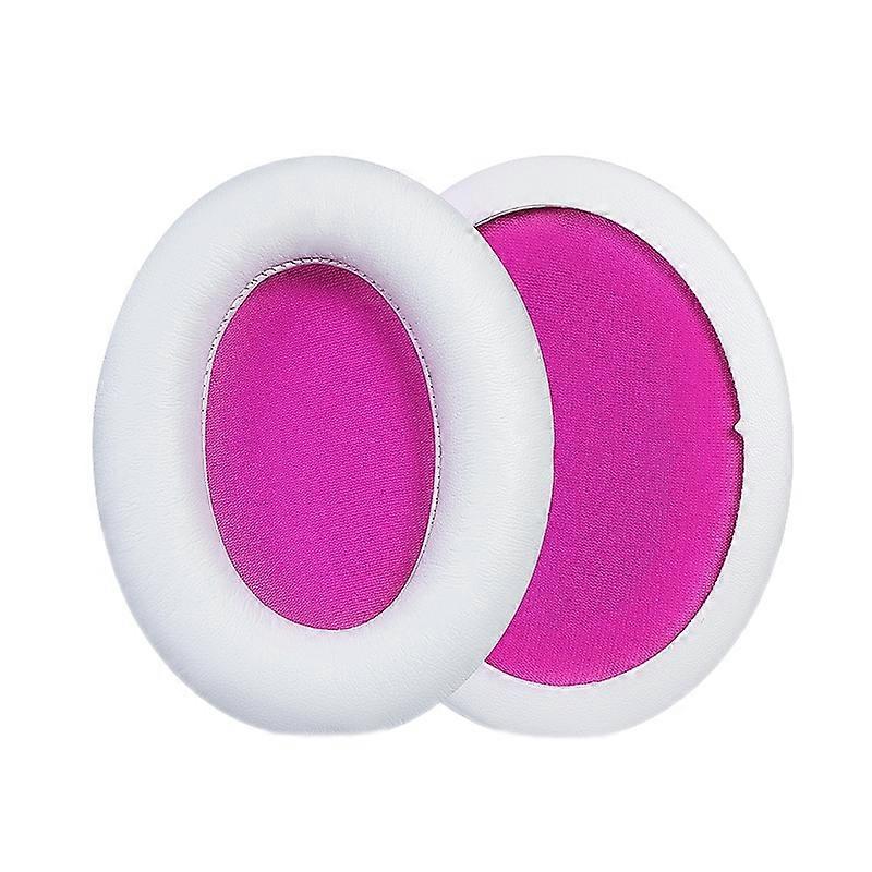 2pcs Earmuffs for Kingston White+Rose Red