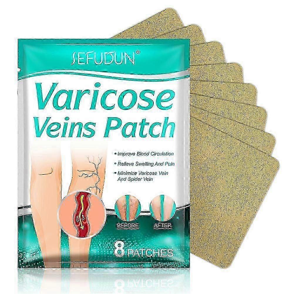suitable for varicose veins treatment patch, leg spider veins relief & circulation support