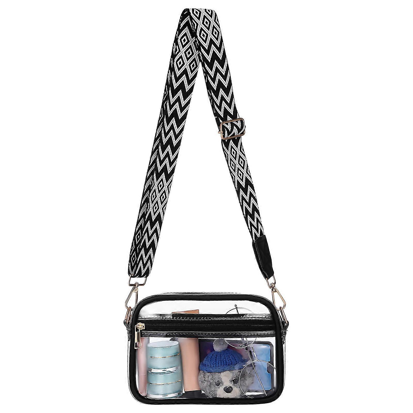 Clear Crossbody Bag for Daily Use Sports Crossbody Pouch
