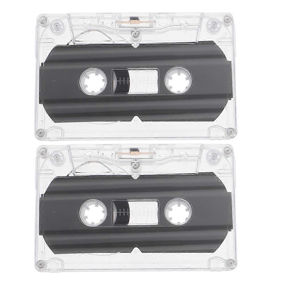 Empty Cassette Tape for Recording 2Pcs Blank Audio Tape DIY Handcraft Cassette Decoration