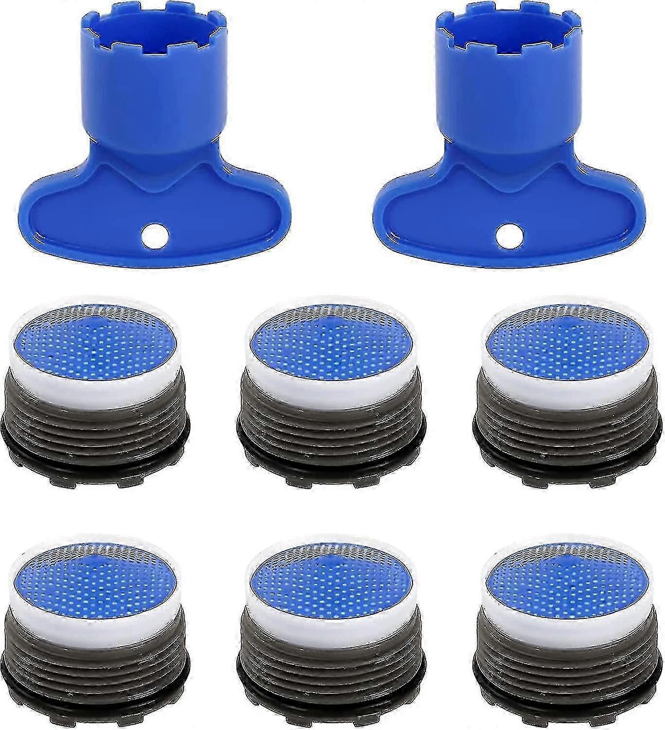 8 Pcs Aerators Faucet, Environmental Faucet Aerator With Removal Wrench Toolm16 High Quality