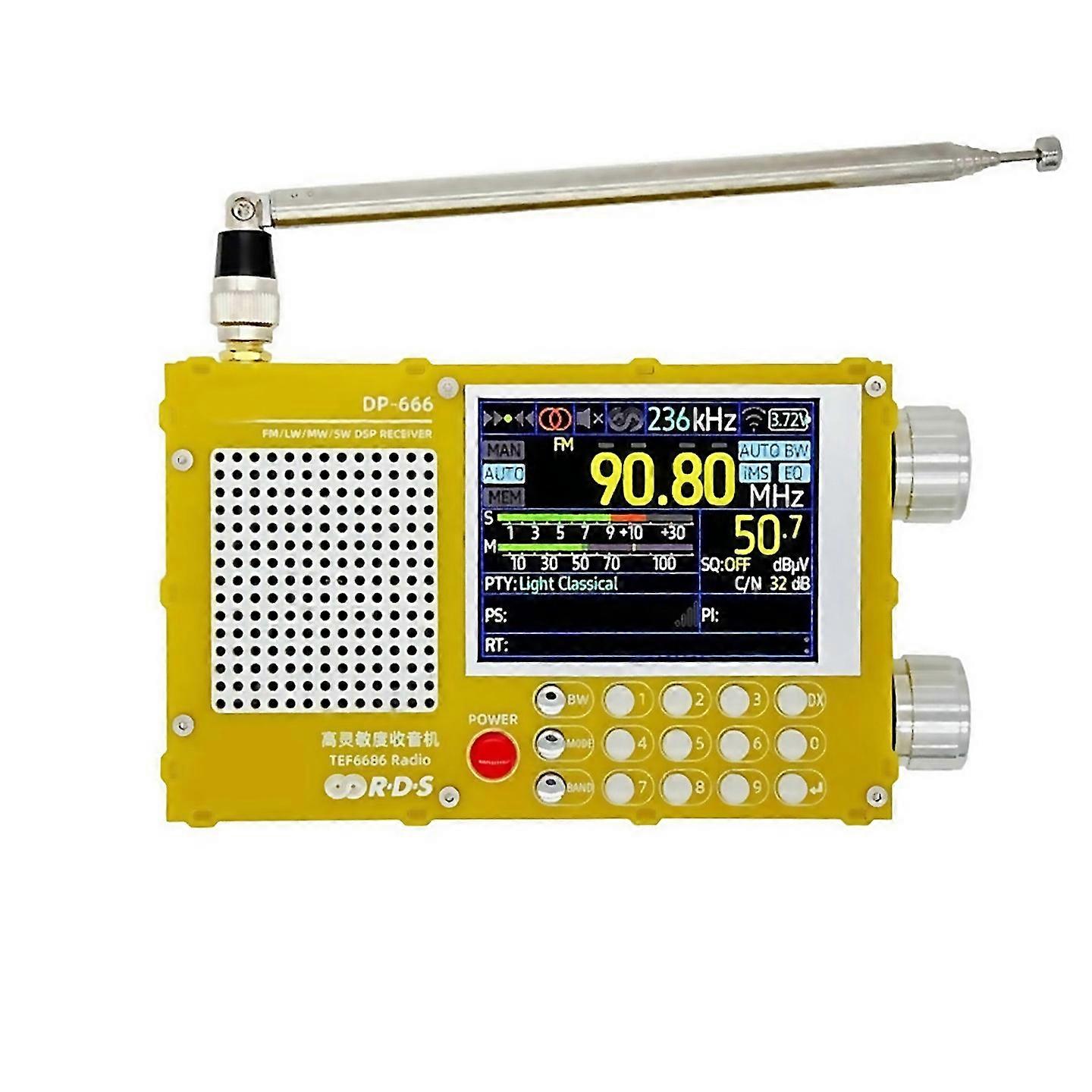 Für dp666 tef6686 Multiband-Funkgerät fmamswrds