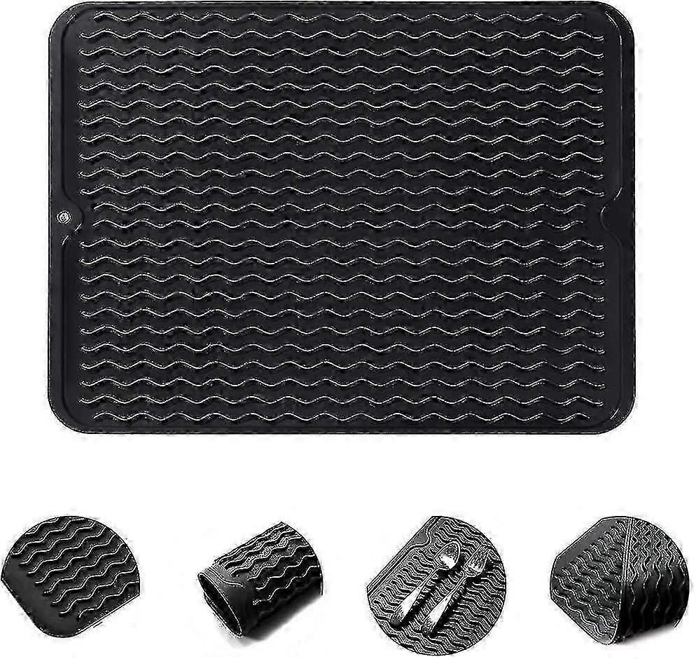 Large Silicone Drying Mat for Kitchen Use