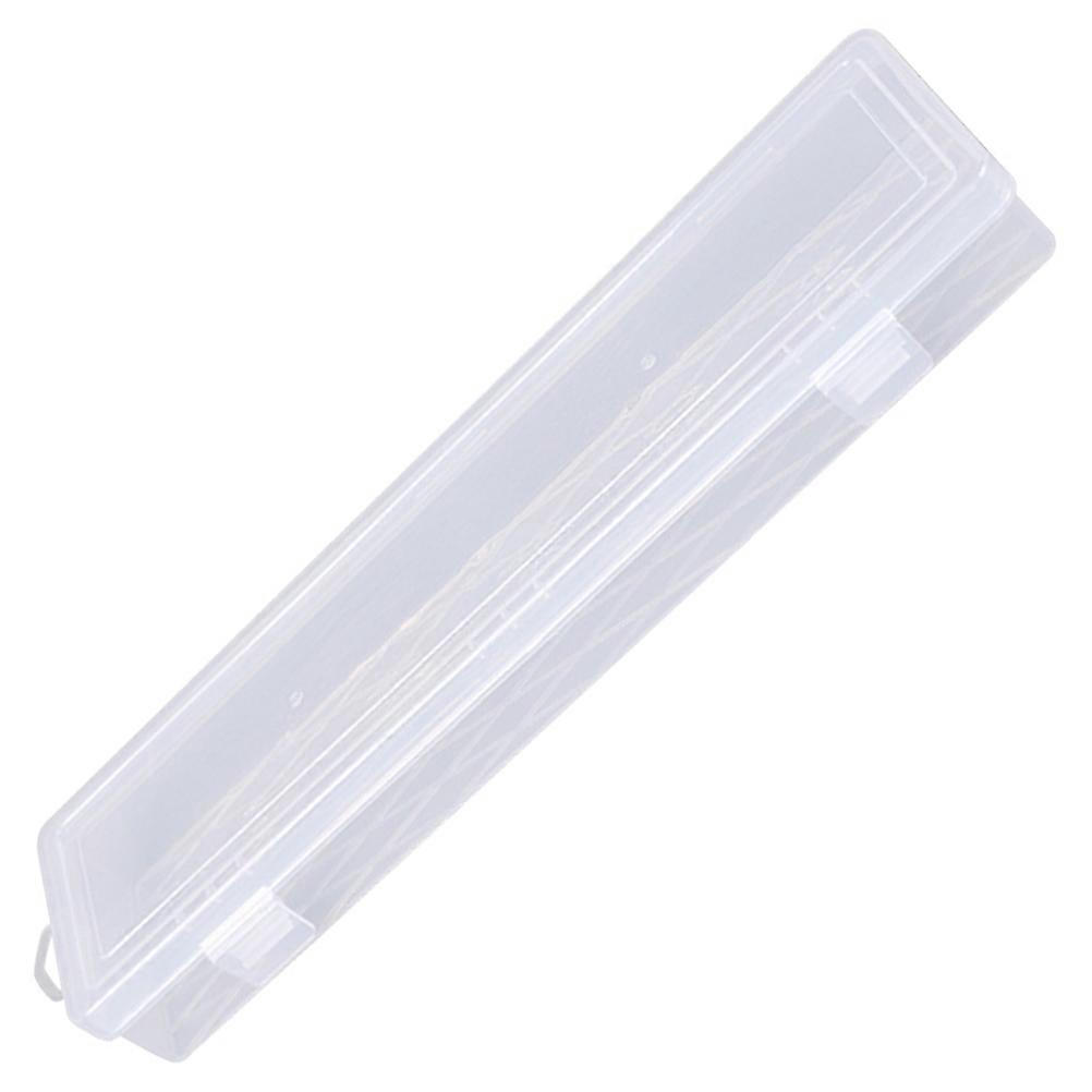 Small Tool Box Plastic Organizer for Storage Use 4Pcs Transparent Beads Case