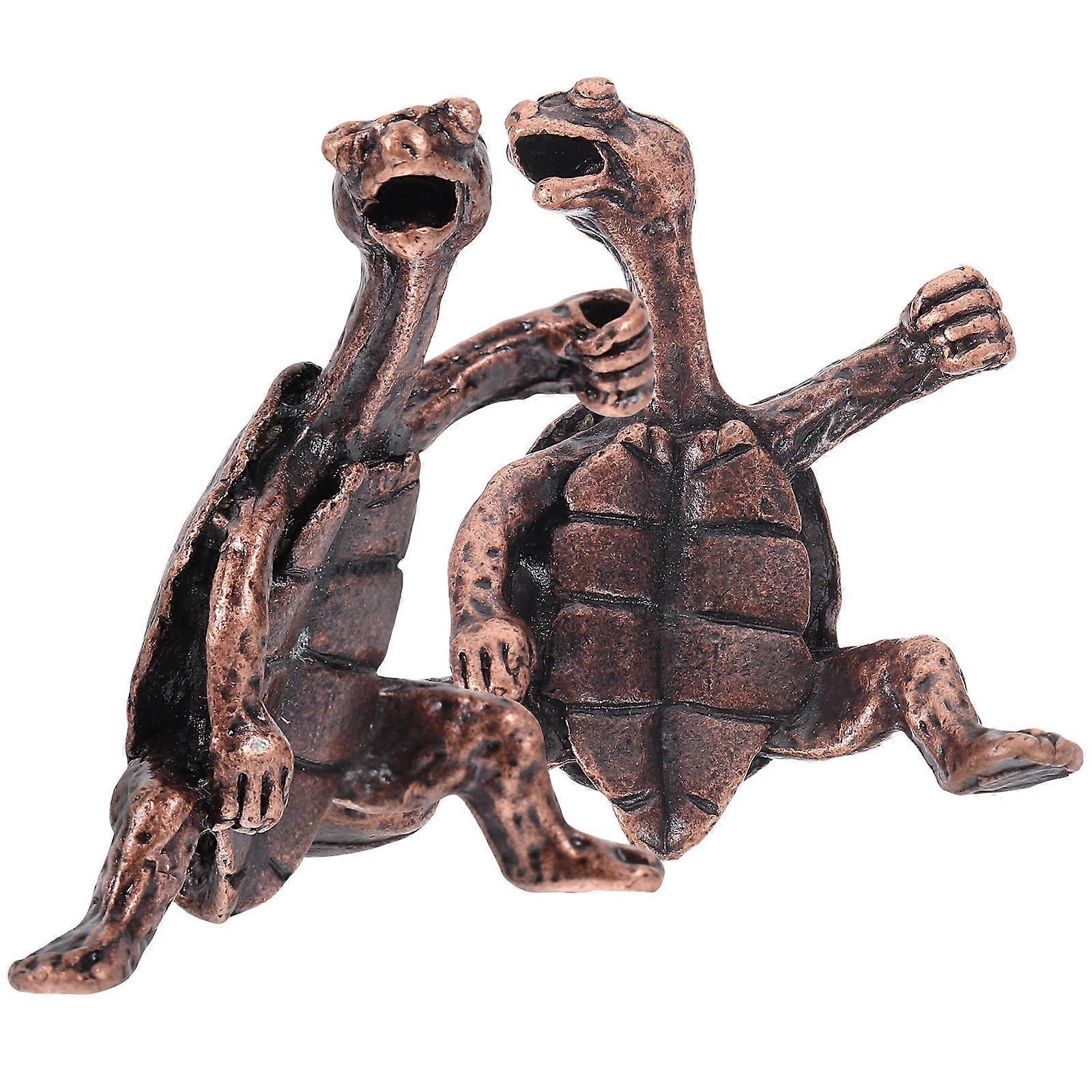 Kung Fu Turtle Incense Stick Holder for Aromatherapy 6Pcs Set