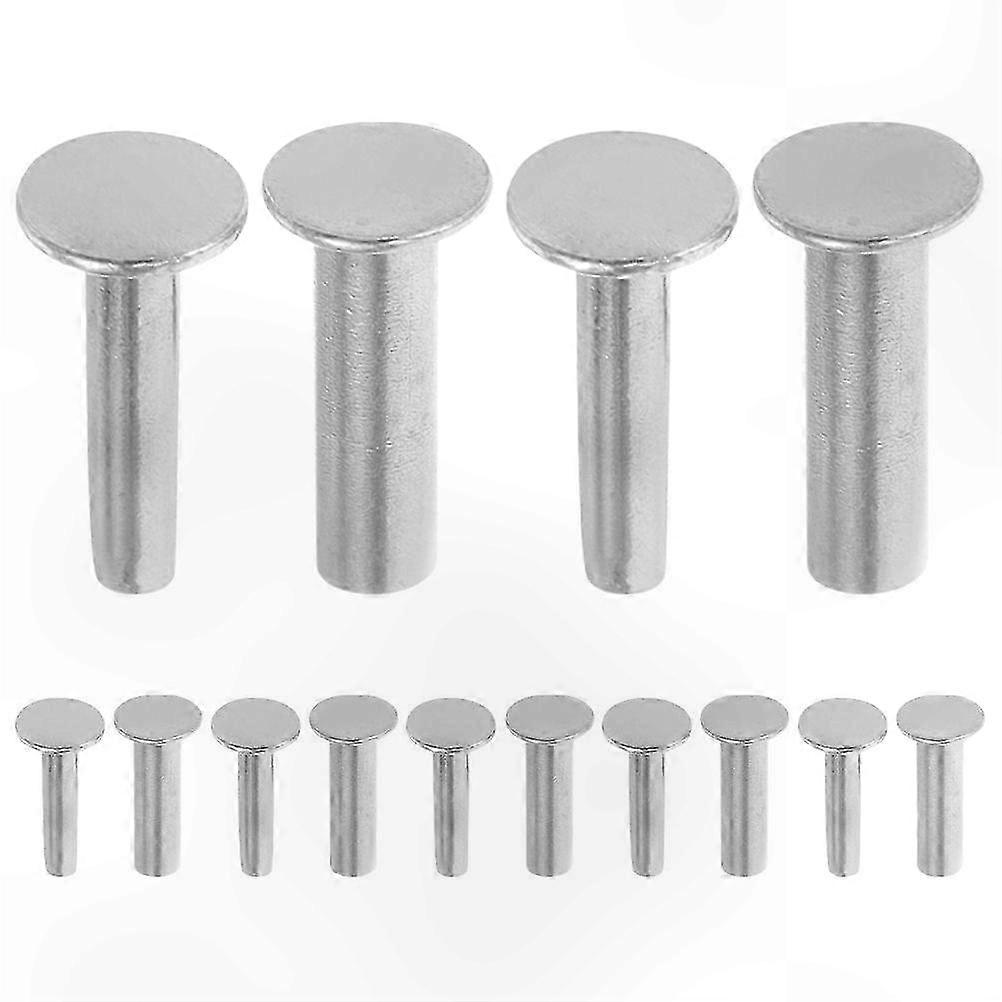 DIY Knife Handle Repair Kit - 14 Pairs of Copper Rivets for Wooden Handle Fixing
