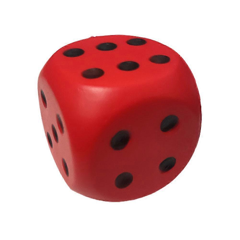 RYGRZJ Large PU Dice Game Entertainment Number Dice Children Squeeze Toyღ