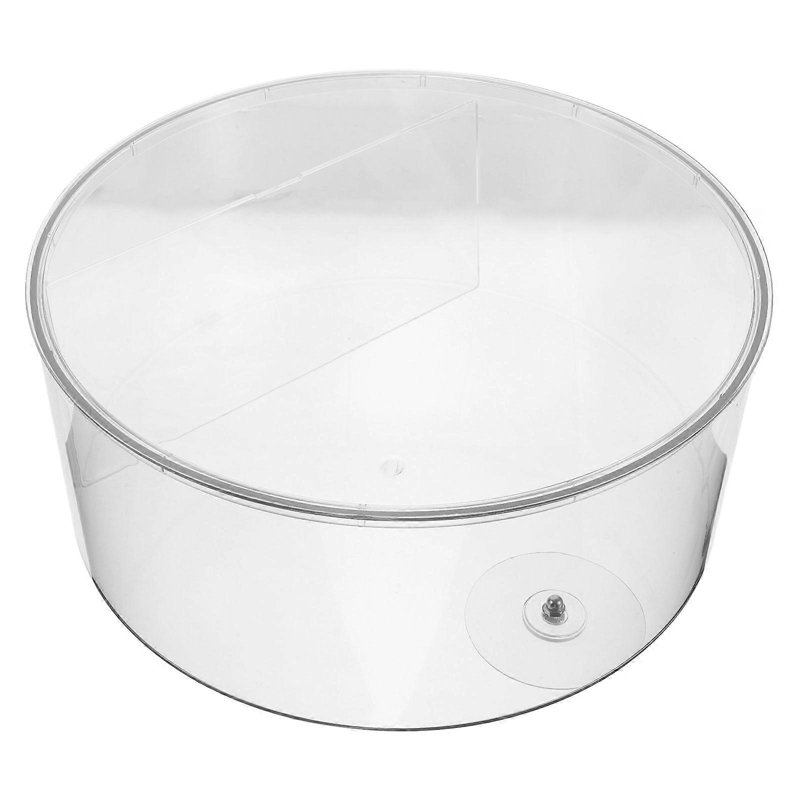 Wall Mounted Storage Box Round Display Shelf for Storage 2Sets