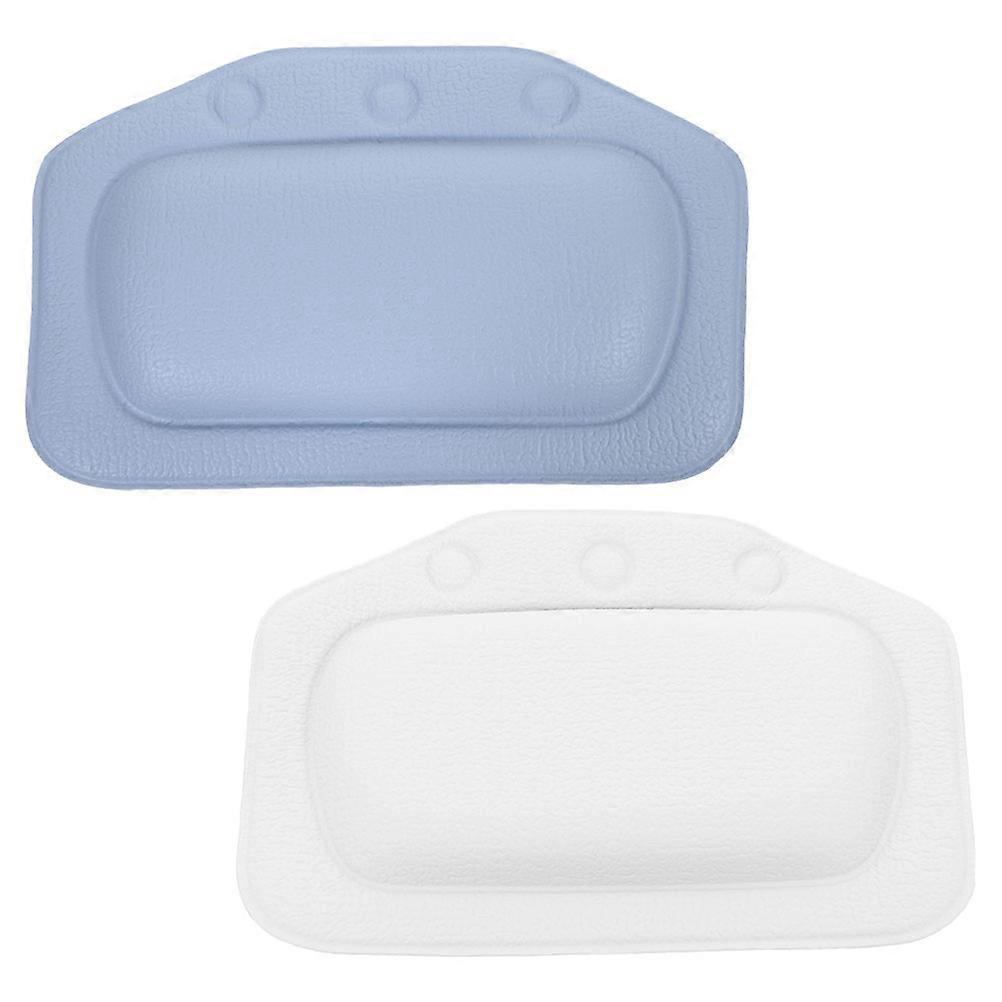 Bathtub Pillow For Soaking Tub Comfortable Head Support Assorted Color 8Pcs