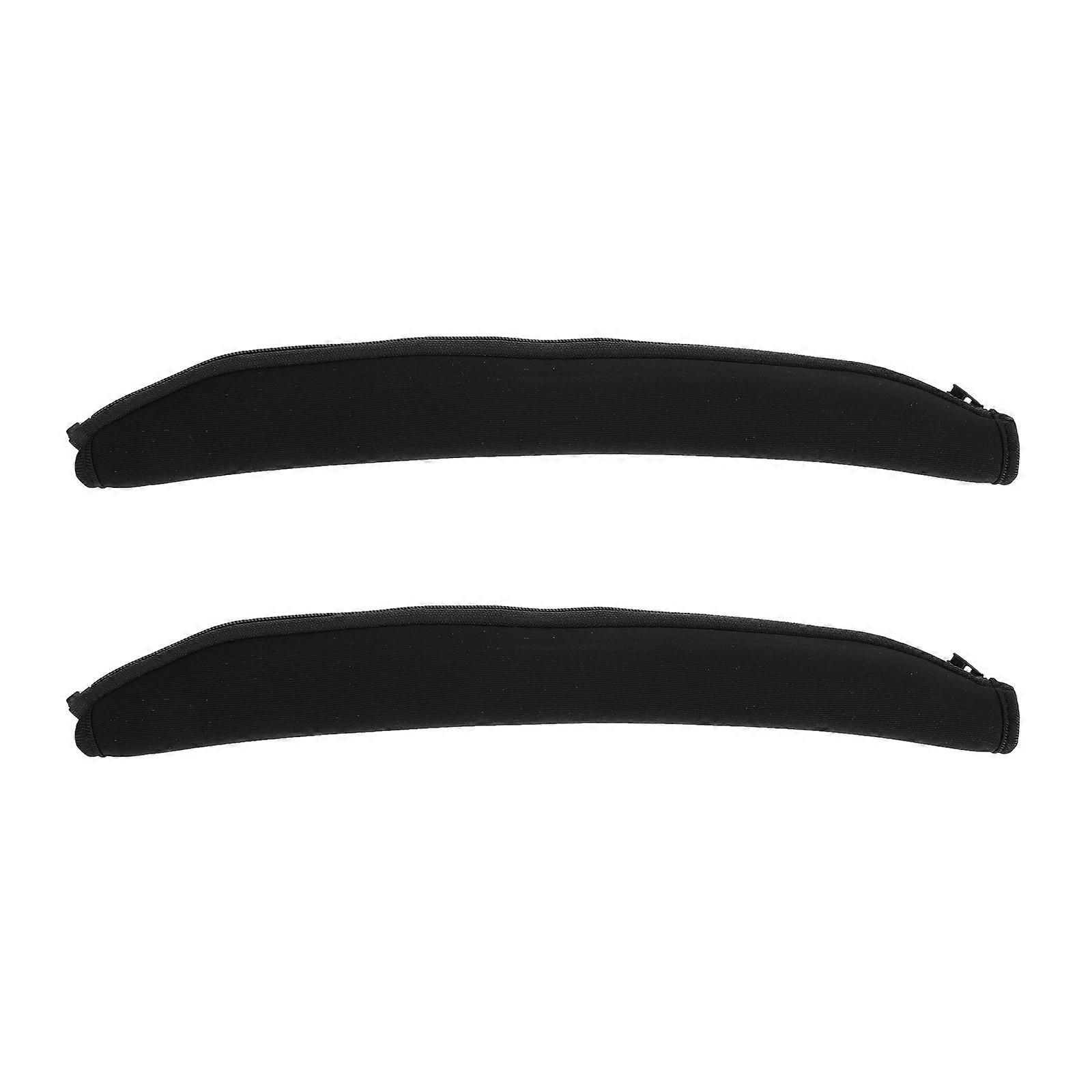 Headset Headband Pad for Replacement with 6Pcs Black Protectors