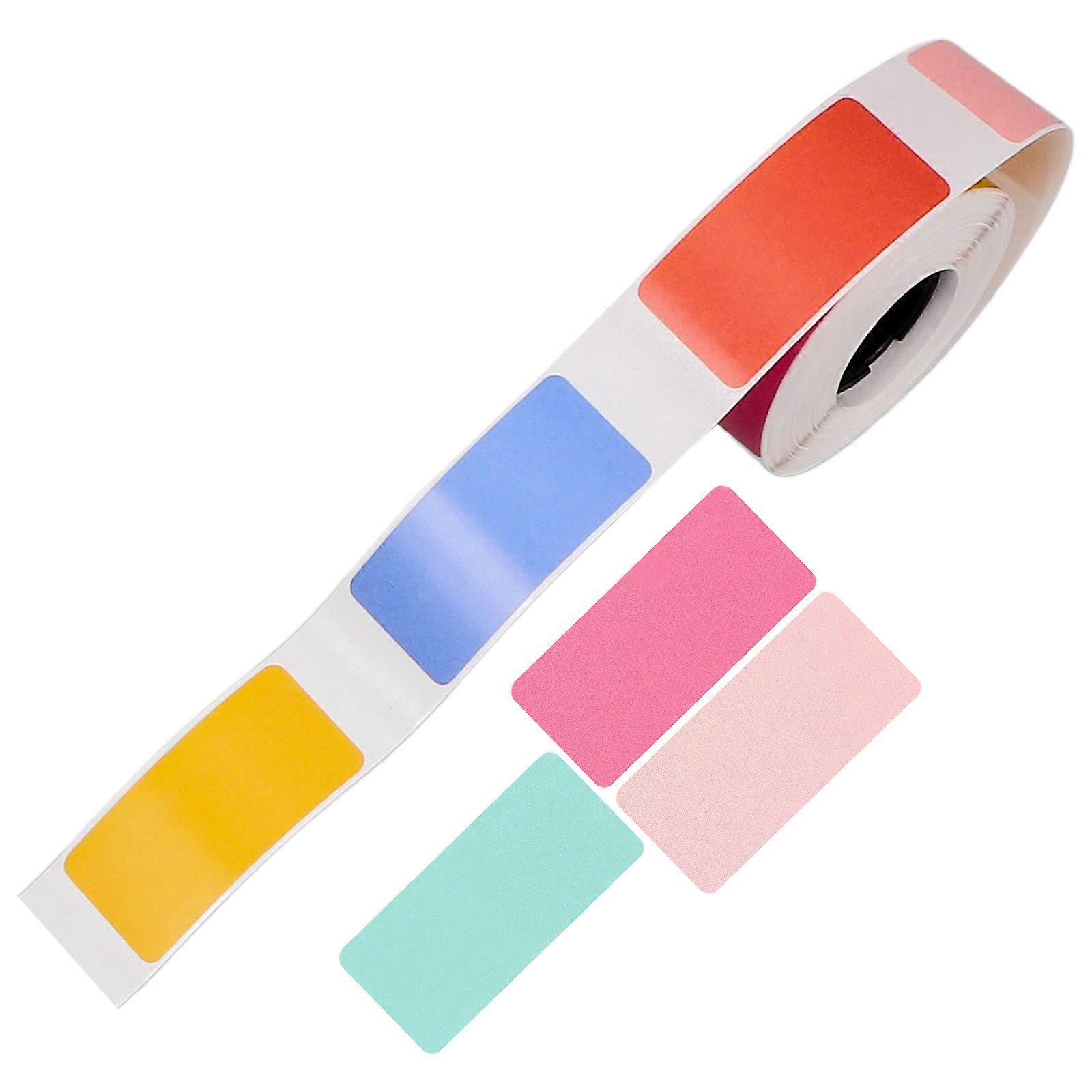 Self Adhesive Thermal Labels Blank Label Paper for Jewelry Tags 3 Rolls
