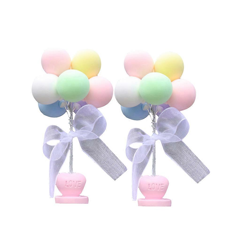 Adorable Car Dashboard Ornament 2Pcs Balloons Perfect For Home Decor And Party Decoration Ensuring A Charming And Fun Atmosphere In Any Setting