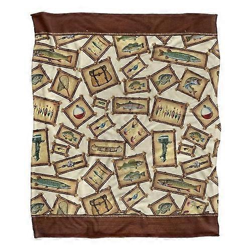 JQ Licensing Silky FIshing Supersoft Blanket