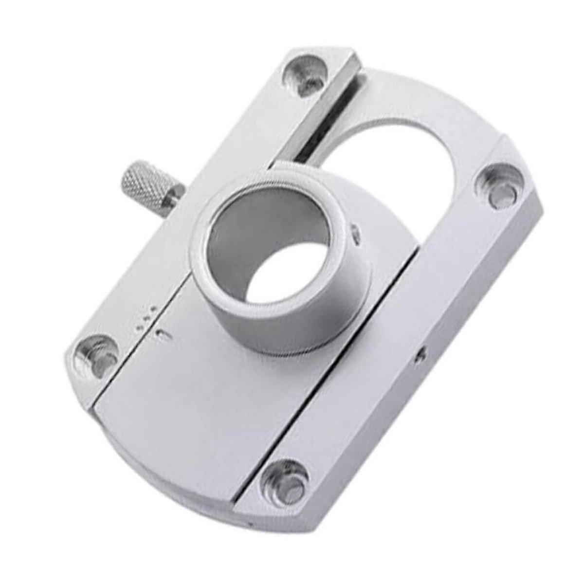 Bras de lecture phono argenté, plaque et siège de conversion PME, pièces dédiées à l'audio britannique