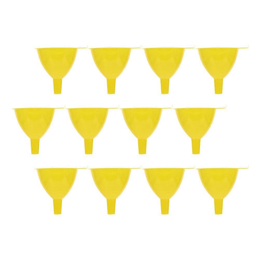 Laboratory Funnel Made of Plastic for Laboratory Use 12Pcs