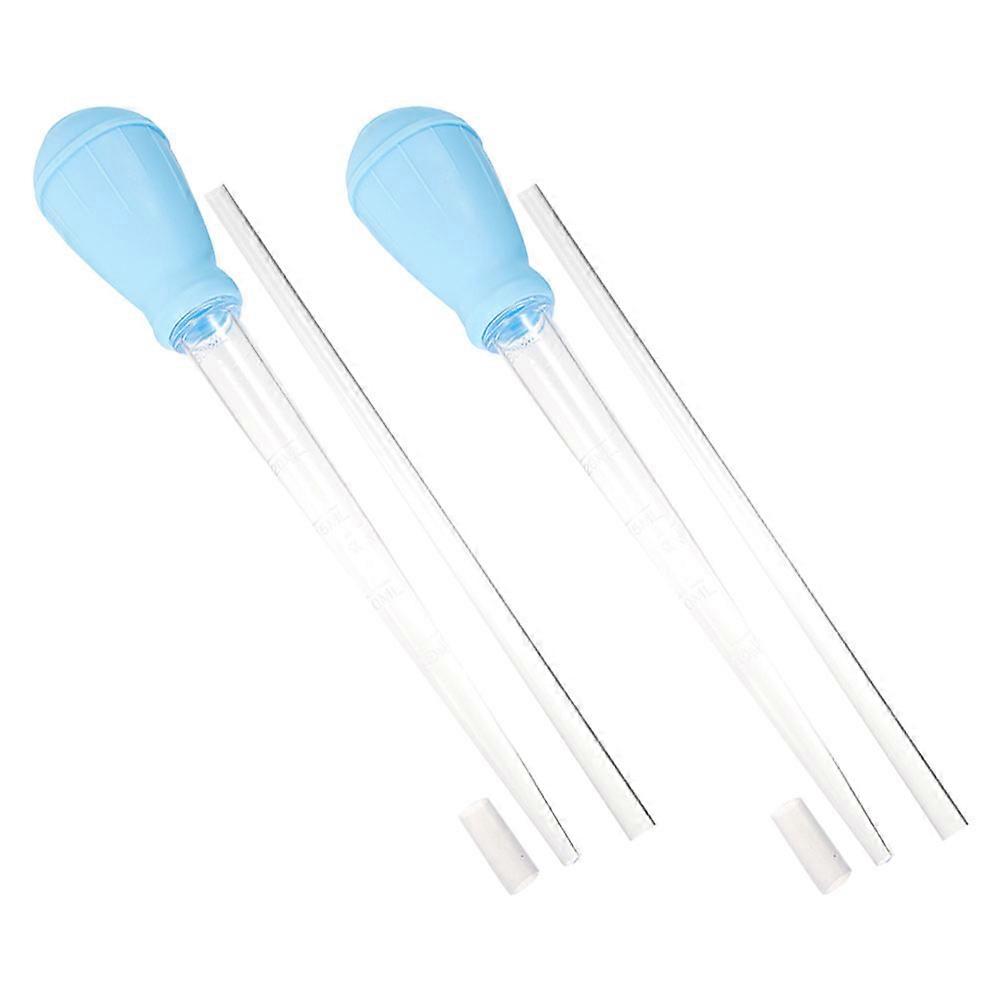 Manual Fish Feeder Aquarium Tool for Efficient Waste Cleaning 6Pcs