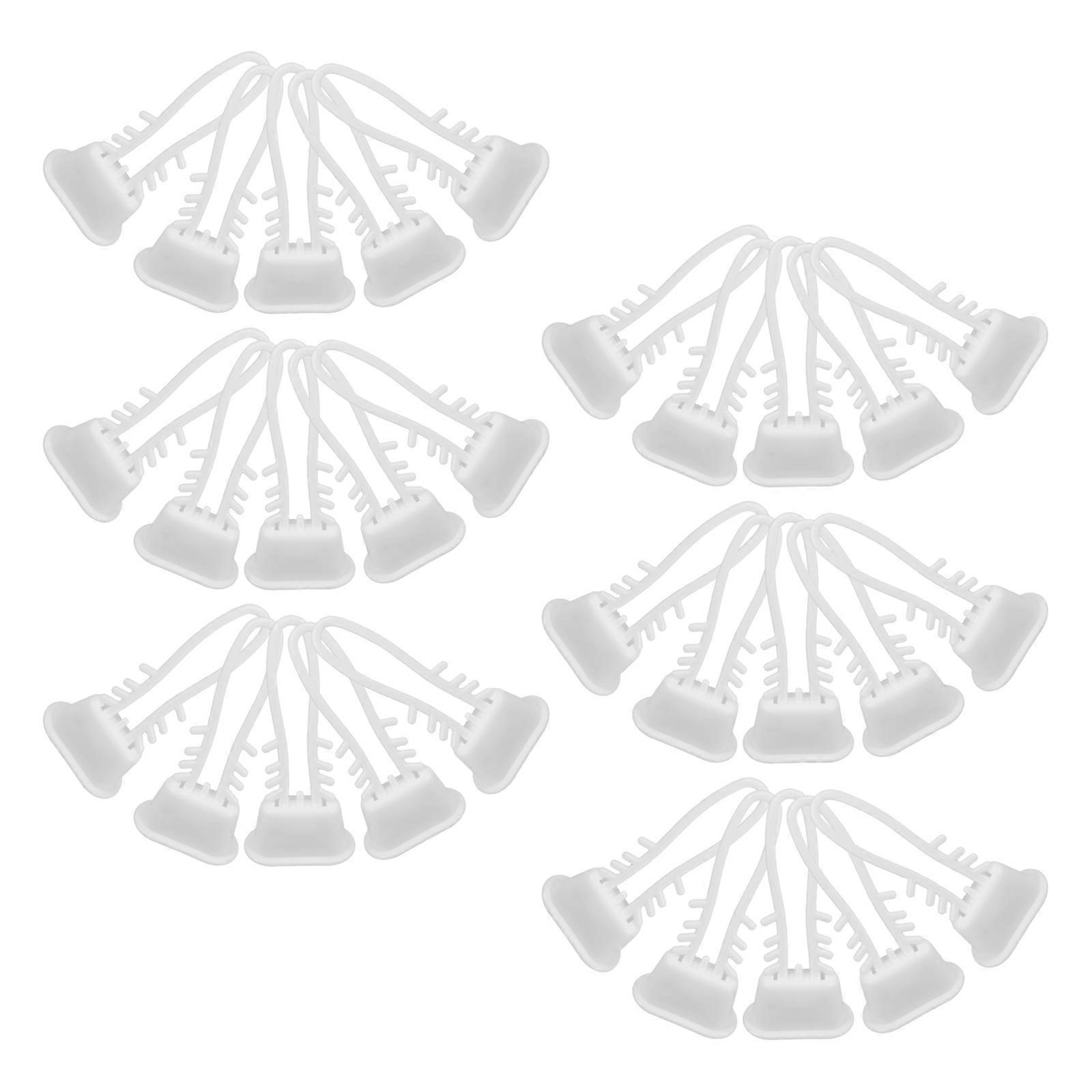 Plastic Mesh Bag Clasps for Egg Produce Storage Hooks 200Pcs