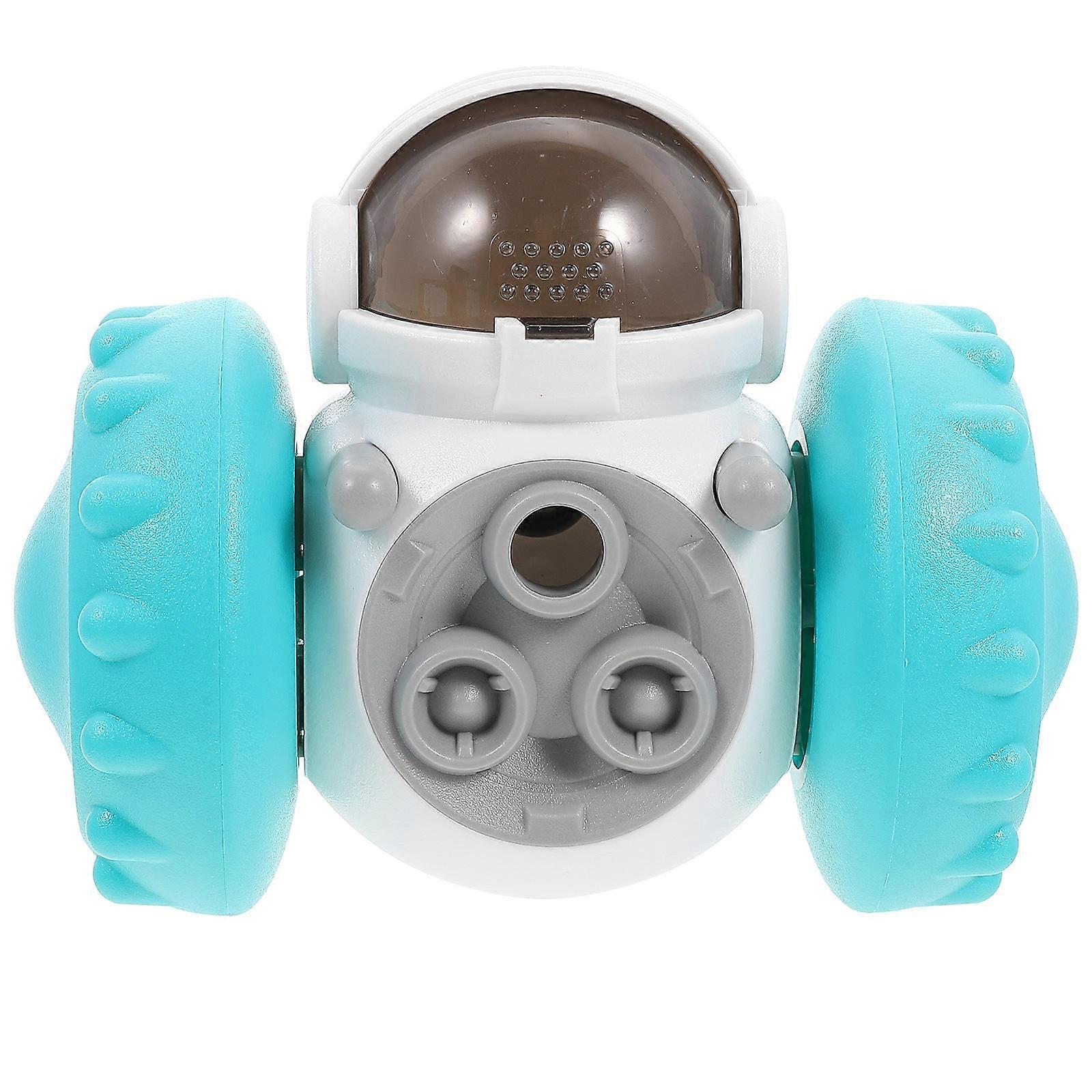 Dog Treat Dispenser Dog Feed Toy for Interactive Play 3Pcs Set Sky-Blue