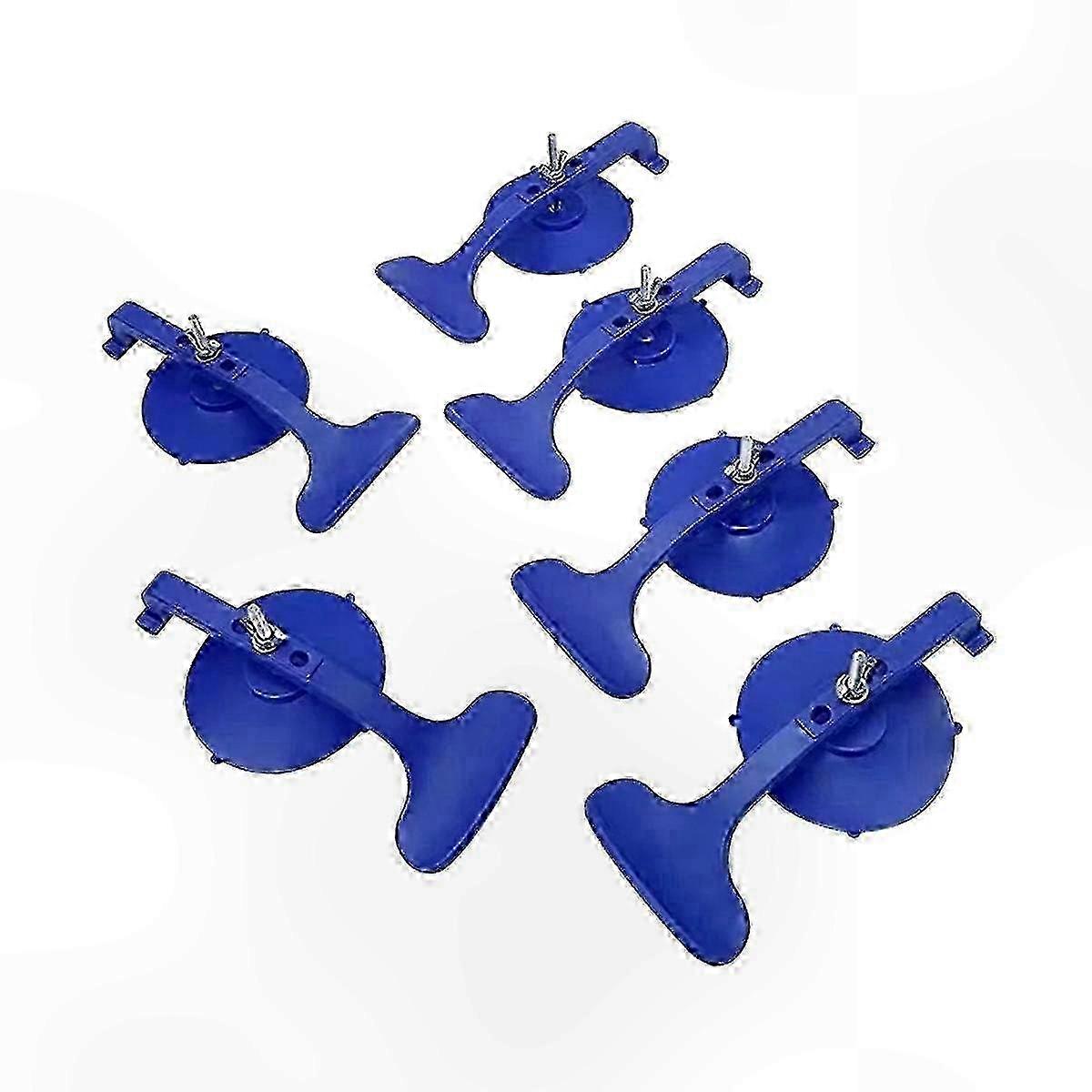 6-Piece Rear Window and Convertible Glass Installation Suction Clamp Set