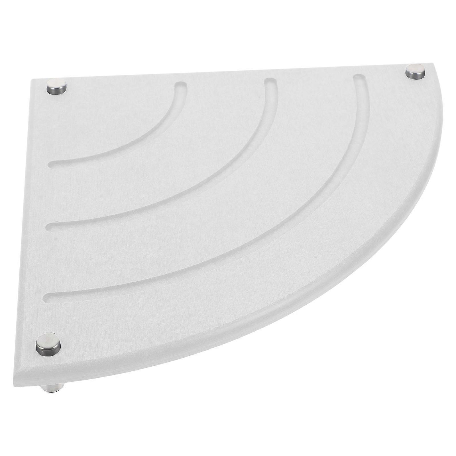 Wall Corner Storage Cup Organizer for Bathroom Sink Holder