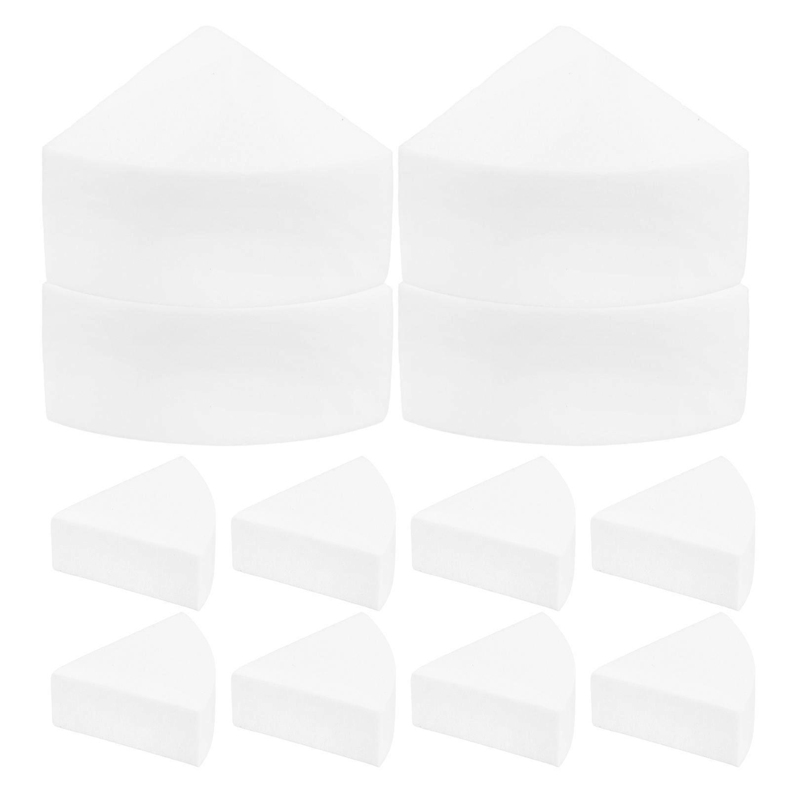Triangle Makeup Puff for Face Powder with Soft Latex Material 24Pcs Set