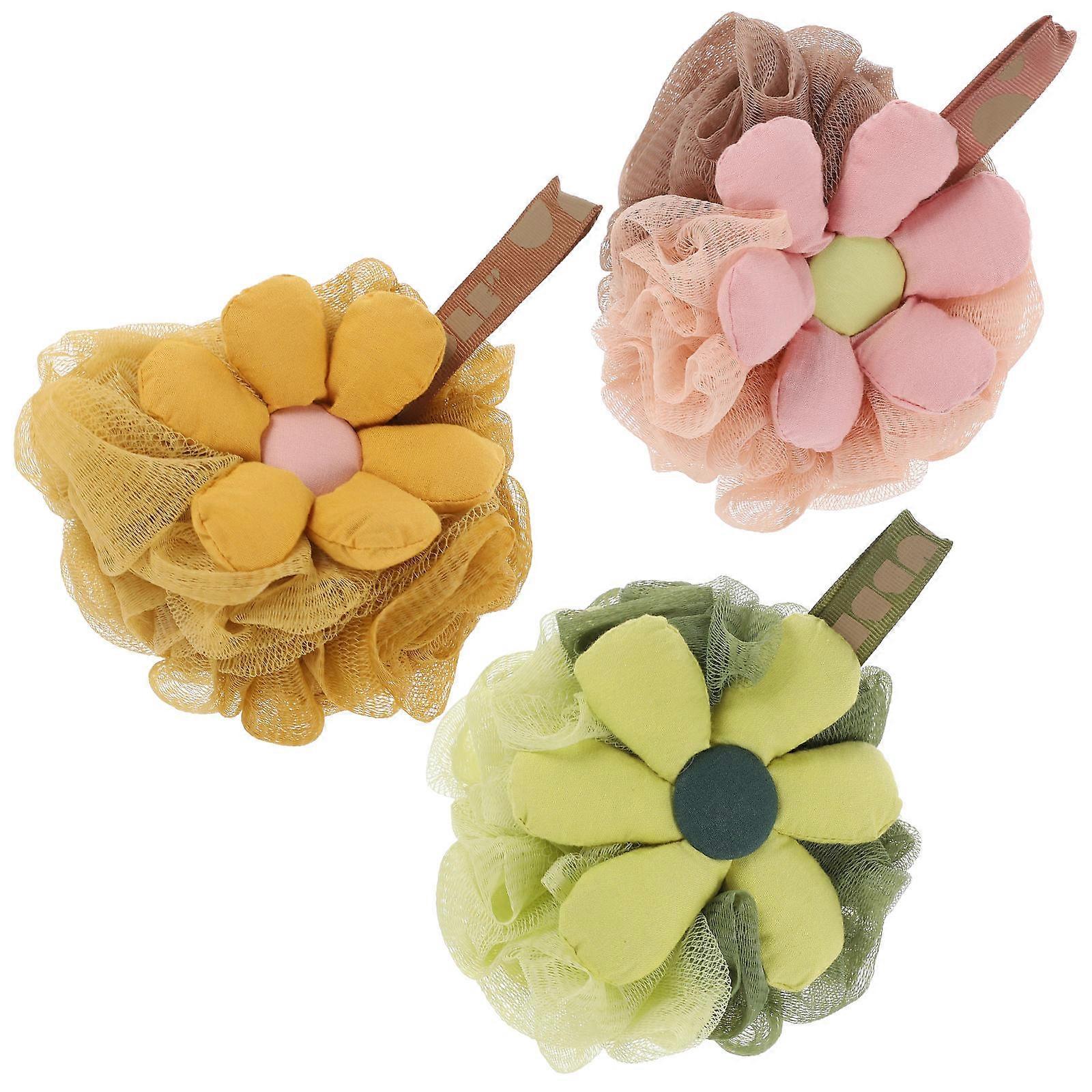 Body Shower Loofah 12Pcs for Bathing Use Comfortable Mesh Sponge