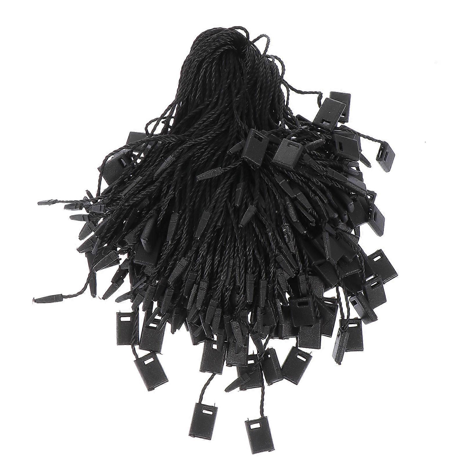Black Garment Tag Fastener for Hanging Use 2000Pcs